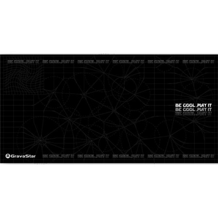 Ігрова поверхня GravaStar Gaming Pad, XL (800x400x3мм), чорн