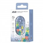 2E Миша MF300 PETS:CATS Silent WL BT, синій