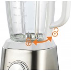 Gorenje Блендер стаціонарний, 1400Вт, чаша-1750мл, скло, нерж-білий