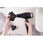 ARDESTO Фен Violet PRO HD-Y223PRO, 1850-2200Вт, 2 швидкості , 3темп.режими, дифузор, чорний