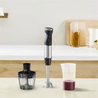 Блендер Tefal Quickchef+ 1000 Вт HB672830 Чорний/Сріблястий