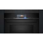 Siemens Духова шафа електрична, 67л, A, дисплей, конвекція, піроліз, ф-ція мікрохвиль, чорний Siemens Духова шафа електрична, 67л, A, дисплей, конвекція, піроліз, ф-ція мікрохвиль, чорний