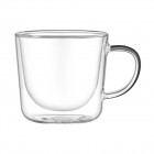 ARDESTO Набір чашок з ручками і подвійними стінками, 450мл, 2шт, боросилікатне скло, прозорий ARDESTO Набір чашок з ручками і подвійними стінками, 450мл, 2шт, боросилікатне скло, прозорий