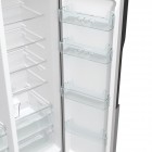 Gorenje Холодильник SBS, 179х70х92см, 2 двері, 376(190)л, А++, NF+, Інв., Зона св-ті, диспенсер, генератор льоду, Зовн. Диспл, нерж