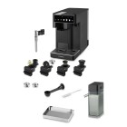 CATLER Кавоварка капсульна Renzo 1.6л, капсули, мелена кава, сенсорне керування, автоматичний капучинатор, чорний