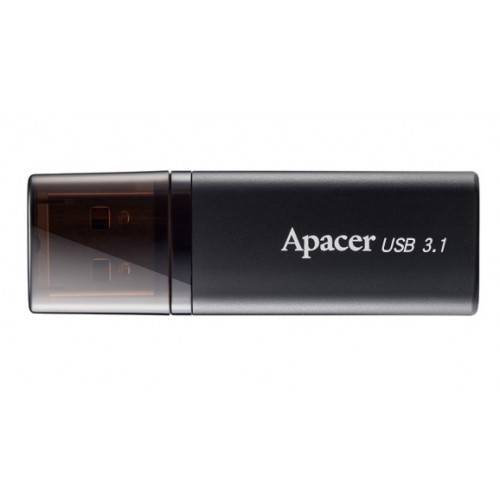 Apacer Накопичувач 128GB USB 3.2 Type-A AH25B Чорний Apacer Накопичувач 128GB USB 3.2 Type-A AH25B Чорний