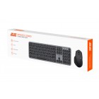 2E Комплект клавіатура та миша MK440, WL/BT, EN/UKR, сіро-чорний