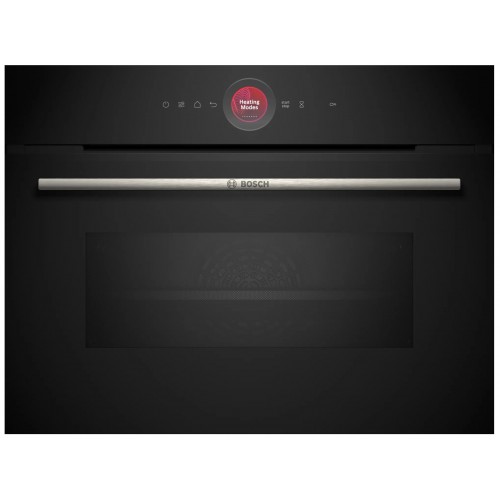 Bosch Духова шафа електрична компактна, 45л, A, дисплей, конвекція, ф-ція мікрохвиль, чорний Bosch Духова шафа електрична компактна, 45л, A, дисплей, конвекція, ф-ція мікрохвиль, чорний