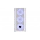 2E Gaming Корпус Calleo GB700W без БЖ 2xUSB3.0, 1xUSB2.0, 4x120мм ARGB, VGA 320мм, LCS ready, контролер з пультом, TG Side Window, mATX, білий