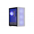 2E Gaming Корпус Virtus Neo G3301NW без БЖ 2xUSB3.0, 1xUSB2.0, 3x140мм ARGB, 1x120мм ARGB, VGA 340мм, LCS ready, контролер з пультом, TG Side Panel, ATX, білий