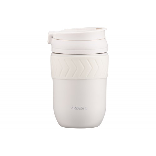 ARDESTO Термокухоль Cosy 400 мл, нержавіюча сталь, бежевий