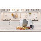 Gorenje Скиборізка, 100Вт, лезо-нержавіюча сталь, діаметр ножа-170мм, корпус-метал/пластик, сірий