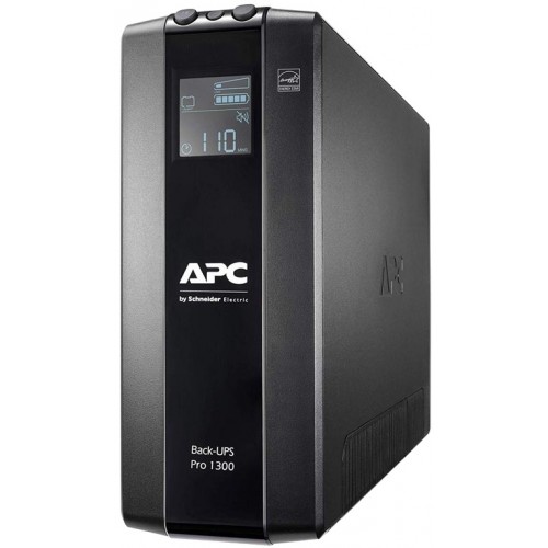 APC Джерело безперебійного живлення Back-UPS Pro 1300VA/780W, LCD, USB, 6+2 C13 APC Джерело безперебійного живлення Back-UPS Pro 1300VA/780W, LCD, USB, 6+2 C13