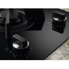 Electrolux Варильна поверхня комбінована (2 газ + 3 інд), 90см, розширена зона, чавун, чорний