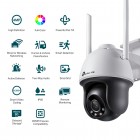 TP-Link IP-Камера VIGI-C540-W-4, PoE, 4Мп, 4 мм, Wi-Fi, H265+, IP66, Dome, кольорове нічне бачення, зовнішня
