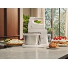 Electrolux Міксер стаціонарний 500Вт, насадки-4, чаша-метал, 3.5л, білий