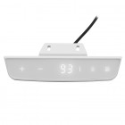 Стіл комп'ютерний 2E СЕ150W-MOTORIZED, регулювання висоти, електропривід 220В, 62/128x150х75cm, білий