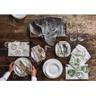 Bormioli Rocco Тарілка обідня PARMA, 27x27 см, опал. скло Bormioli Rocco Тарілка обідня PARMA, 27x27 см, опал. скло