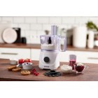 Gorenje Кухонна машина 800Вт, чаша-пластик, корпус-метал/пластик, насадок-6, білий