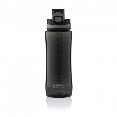 ARDESTO Пляшка для води Purity, 800мл, пластик, чорний