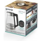 Gorenje Електрочайник 1.7л, 2,200 Вт, скло, нерж Gorenje Електрочайник 1.7л, 2,200 Вт, скло, нерж