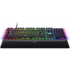 Razer Клавіатура механічна BlackWidow V4, 114key, Yellow Switch, USB-A, EN/RU, RGB, чорний
