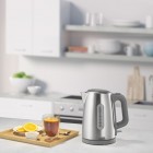 Електрочайник Braun PurShine, 1.7л, метал, сріблясто-сірий