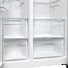 Gorenje Холодильник SBS 179х67х92см, 2 двері, 356( 191)л, А++, NF+, Інв. , зона св-ті, зовн. диспл, матовий сірий