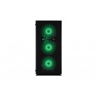 2E Gaming Корпус Virtus Neo G3301N без БЖ 2xUSB3.0, 1xUSB2.0, 3x140мм ARGB, 1x120мм ARGB, VGA 340мм, LCS ready, контролер з пультом, TG Side Panel, ATX, чорний