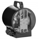 Neo Tools Теплова гармата електрична, 3кВт, 60м кв, 291м куб/год, нагрів. елемент - нерж. сталь, чорний