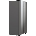 Gorenje Холодильник SBS 179х67х92см, 2 двері, 356( 191)л, А++, NF+, Інв. , зона св-ті, зовн. диспл, матовий сірий
