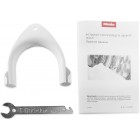 Пральна машина Miele WWD 320 WCS фронтальна, 8кг, 1400, A+++, 64.3см, дисплей, інвертор, люк чорний, білий