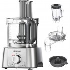 Kenwood Кухонний комбайн MultiPro Express, 1000Вт, чаша-пластик, корпус-пластик, насадок-5, срібний