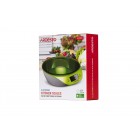 ARDESTO Ваги кухонні, 5кг, 1хCR2032 в комплекті, пластик, зелений