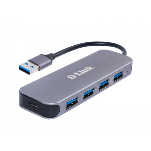D-Link USB-концентратор DUB-1340 4port USB 3.0 з блоком живлення D-Link USB-концентратор DUB-1340 4port USB 3.0 з блоком живлення