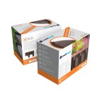 Cellfast Газонна огорожа ECO, 4 елементи, 2.4м, коричневий Cellfast Газонна огорожа ECO, 4 елементи, 2.4м, коричневий