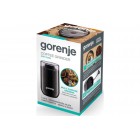 Gorenje Кавомолка роторна 150Вт, об'єм зерен-45г, пластик/метал, чорний