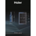 Haier Холодильник для вина, 82x49.7х58, холод.відд.-118л, зон - 1, бут-49, ST, дисплей, чорний Haier Холодильник для вина, 82x49.7х58, холод.відд.-118л, зон - 1, бут-49, ST, дисплей, чорний
