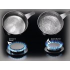 Electrolux Варильна поверхня газова, 60см, чавун, нерж