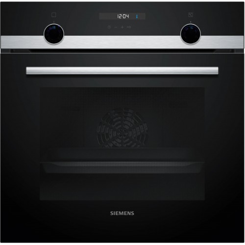 Siemens Духова шафа електрична, 66л, A, дисплей, конвекція, телескопічні направляючі, чорний Siemens Духова шафа електрична, 66л, A, дисплей, конвекція, телескопічні направляючі, чорний