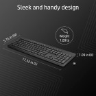 HP Клавіатура 230 WL black