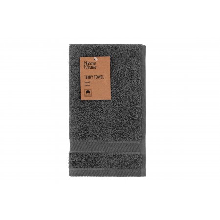 ARDESTO Рушник махровий SuperSoft, графіт, 30х50см, 100% бав