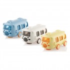 ARDESTO Пляшка для води Bear Bus 500мл, пластик, блакитний