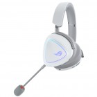 Гарнітура ігрова ASUS ROG Delta II, 3.5мм/BT/WL, RGB, 2м, moonlight white