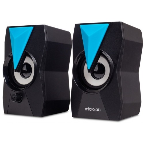 Microlab Акустична система B-22 2.0, USB, mini-jack, чорний Microlab Акустична система B-22 2.0, USB, mini-jack, чорний