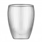 ARDESTO Набір чашок з подвійними стінками 450мл, 2шт, боросилікатне скло, прозорий