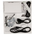 Стіл комп'ютерний 2E СЕ150W-MOTORIZED, регулювання висоти, електропривід 220В, 62/128x150х75cm, білий