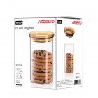 Банка для зберігання Ardesto Fresh 900мл, скло, пластик, прозорий Банка для зберігання Ardesto Fresh 900мл, скло, пластик, прозорий