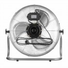 Вентилятор підлоговий 2E PowerWind 45C професійний, 45см, 100Вт, кнопки, двигун мідь 100%, срібний