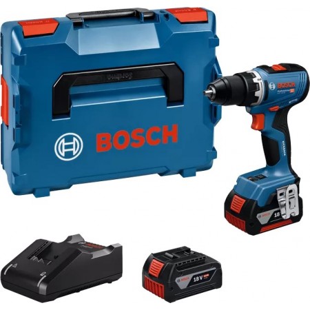 Bosch Шурупокрут-дриль акумуляторний GSR 18V-65 18В 2х5А·год